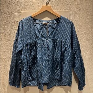 Faherty LYLA Long Sleeve TOP